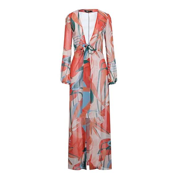 PatBo Rio Tie-Front Robe - Picture 10 of 11